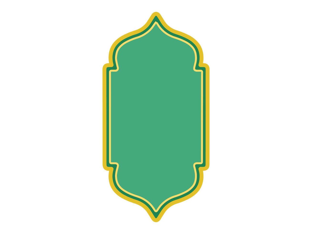 Eid Al Adha Frame Background vector