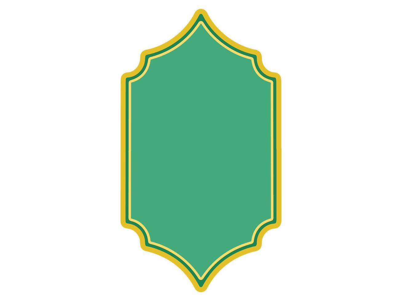Eid Al Adha Frame Background vector