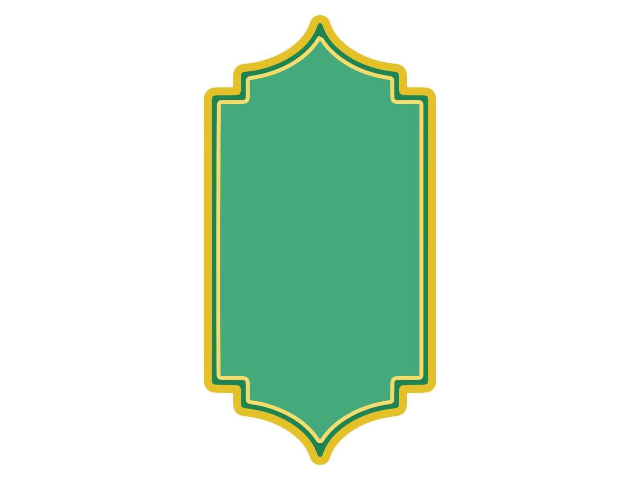 Eid Al Adha Frame Background vector