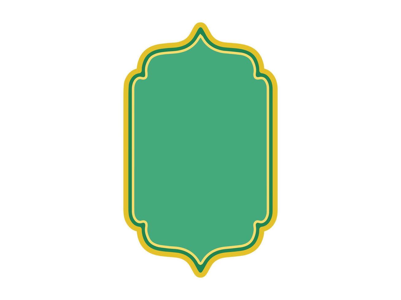 Eid Al Adha Frame Background vector
