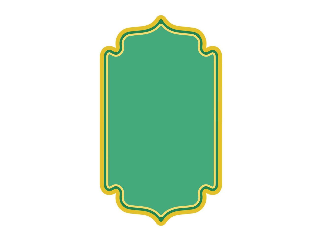 Ramadan Mubarak Frame Background Illustration vector