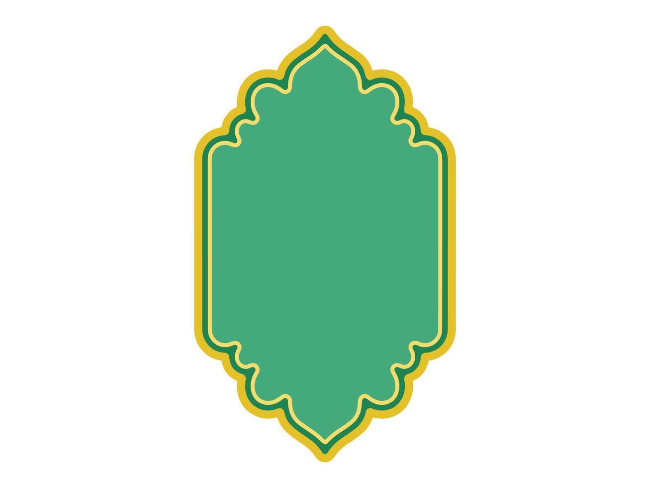 Ramadan Mubarak Frame Background Illustration vector