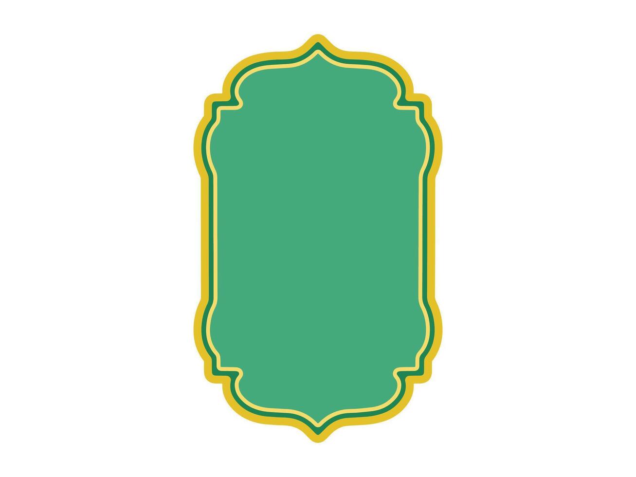 Ramadan Mubarak Frame Background Illustration vector
