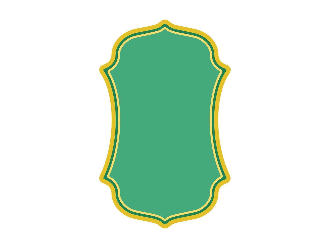 Eid Al Adha Frame Background vector