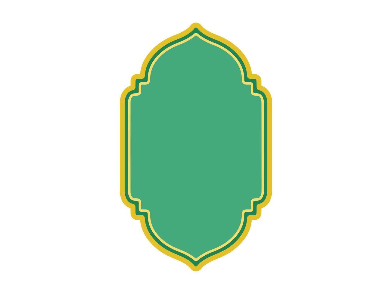 Ramadan Mubarak Frame Background Illustration vector