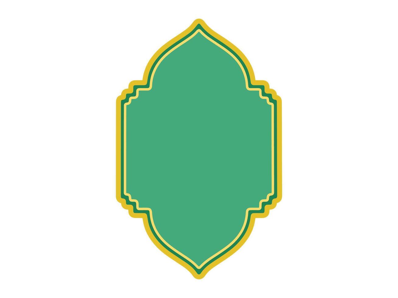 Islamic Ramadan Frame Background Illustration vector