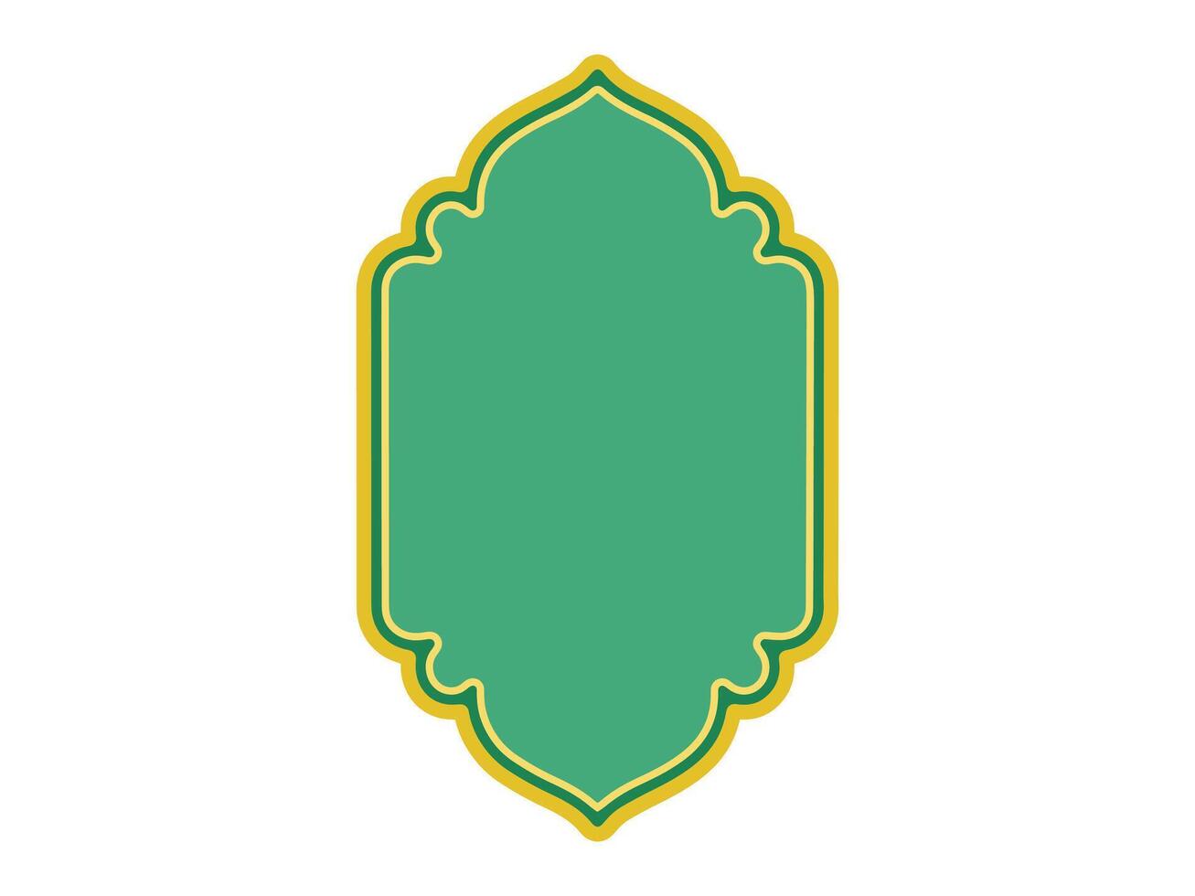 Eid Al Adha Frame Background vector