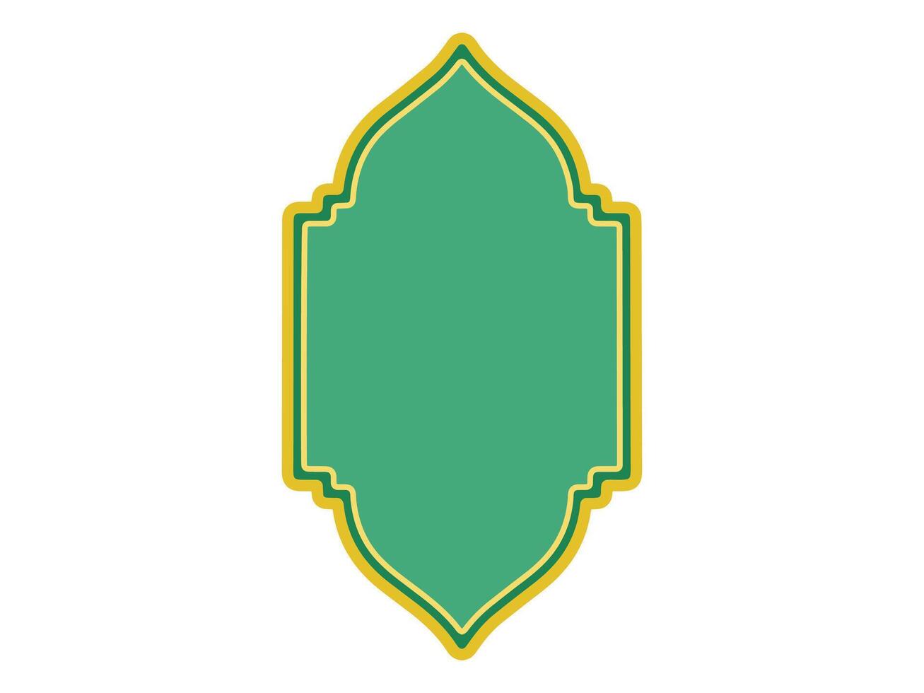 Ramadan Islamic Frame Background Illustration vector