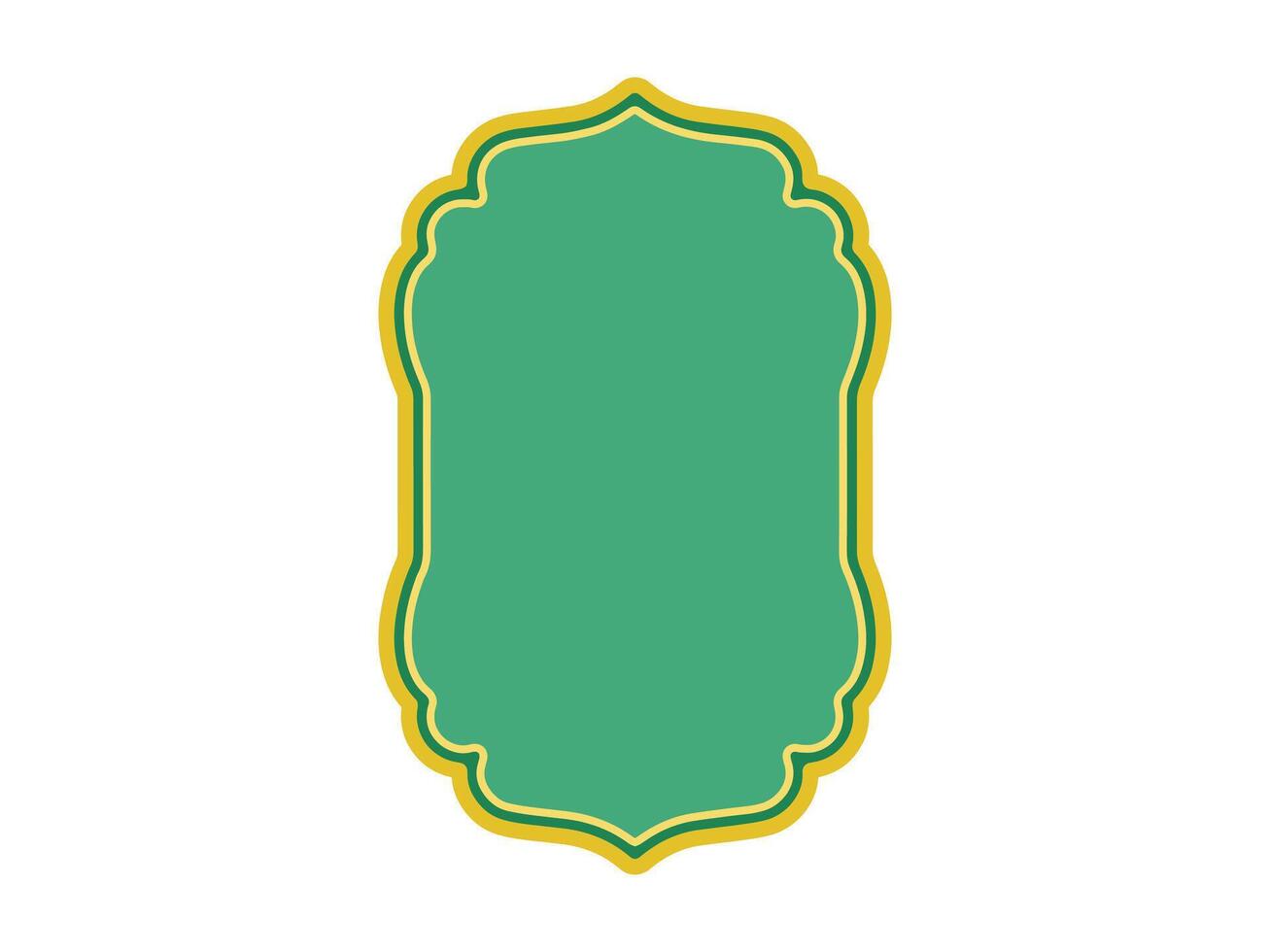 Ramadan Kareem Frame Background Illustration vector