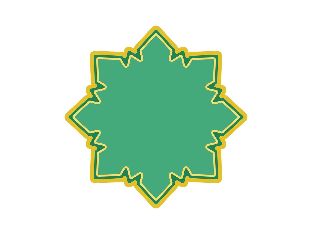 Eid Al Fitr Frame Background vector