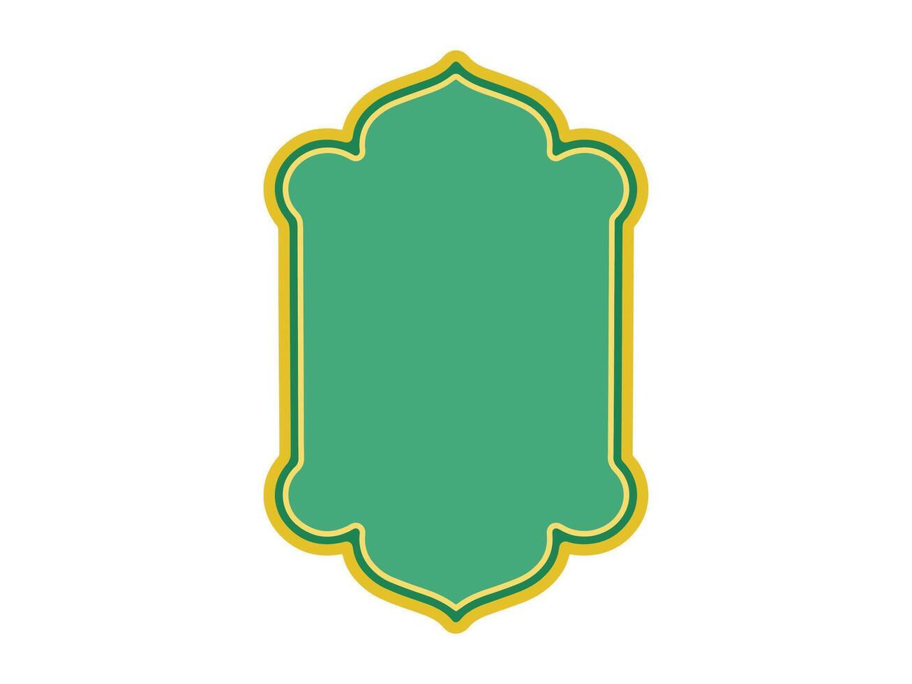 Islamic Ramadan Frame Background Illustration vector
