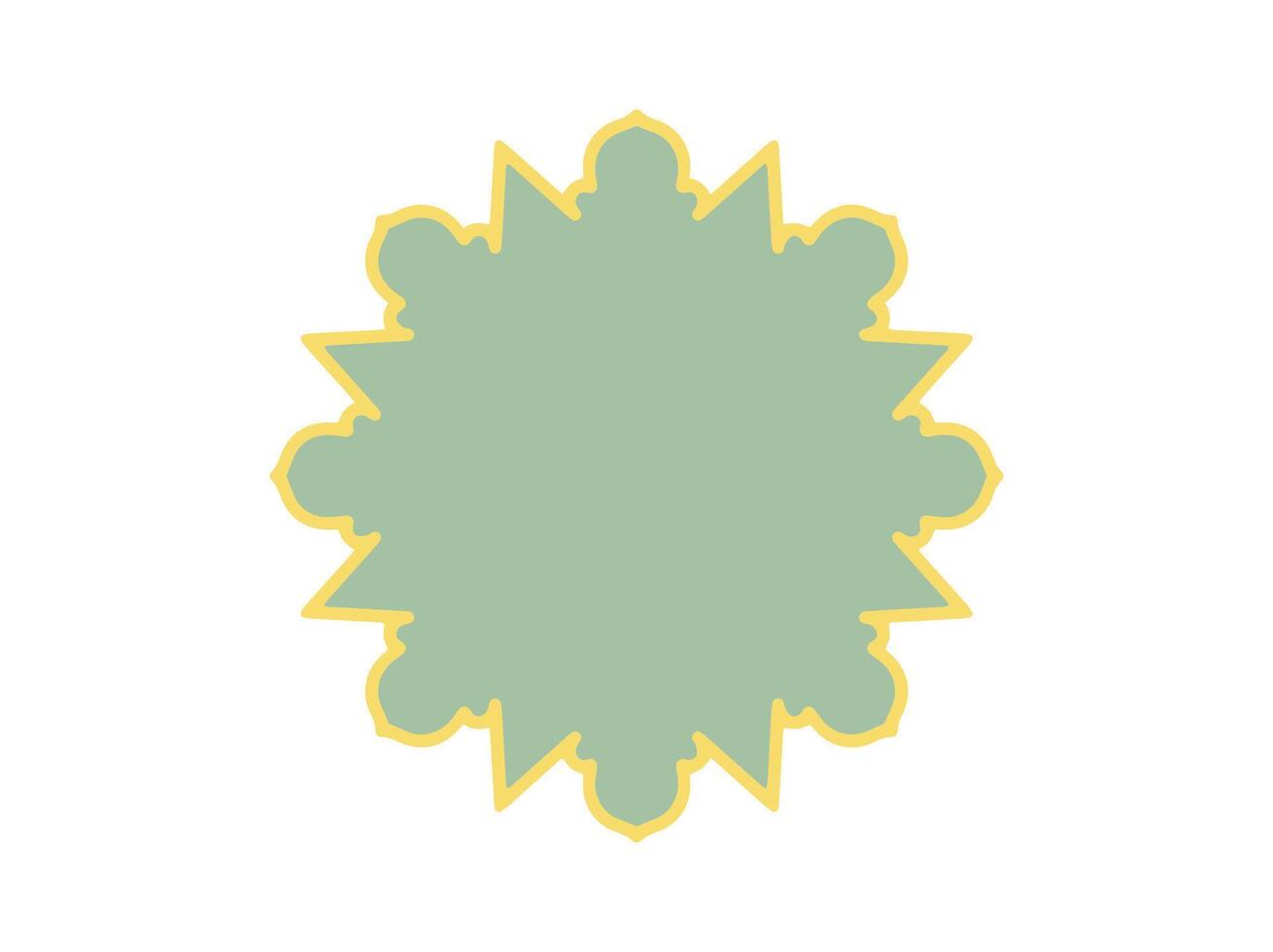 Eid Al Adha Frame Background vector