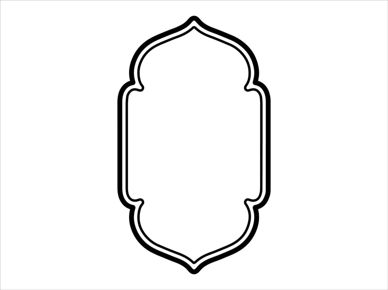 Hand Drawn Frame Eid Al Adha vector