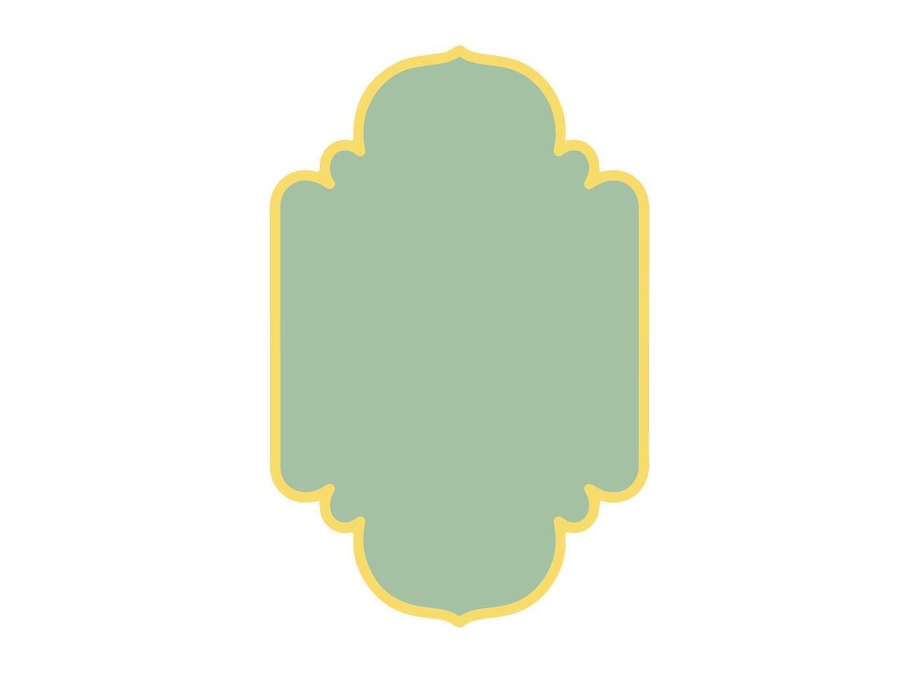 Eid Al Adha Frame Background vector