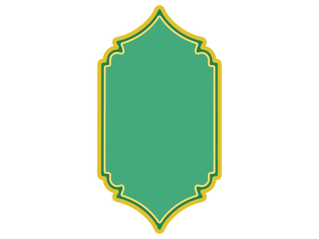 Islamic Ramadan Frame Background Illustration vector