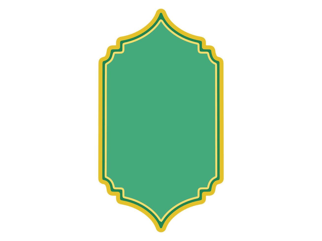 Islamic Ramadan Frame Background Illustration vector