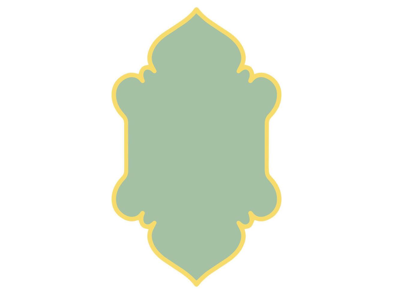 Frame Background Eid Al Adha vector