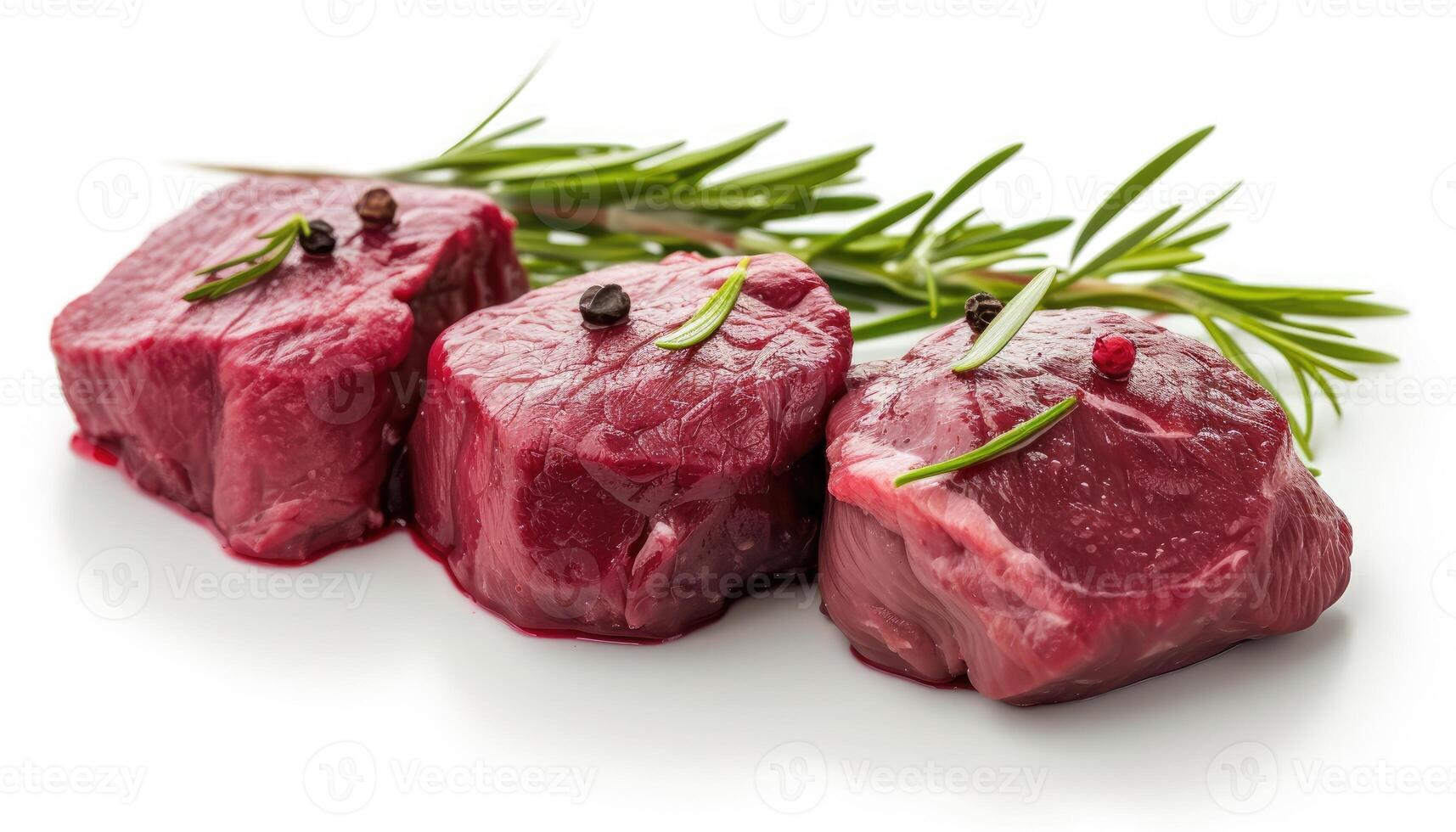 AI generated beautiful beef steak photo