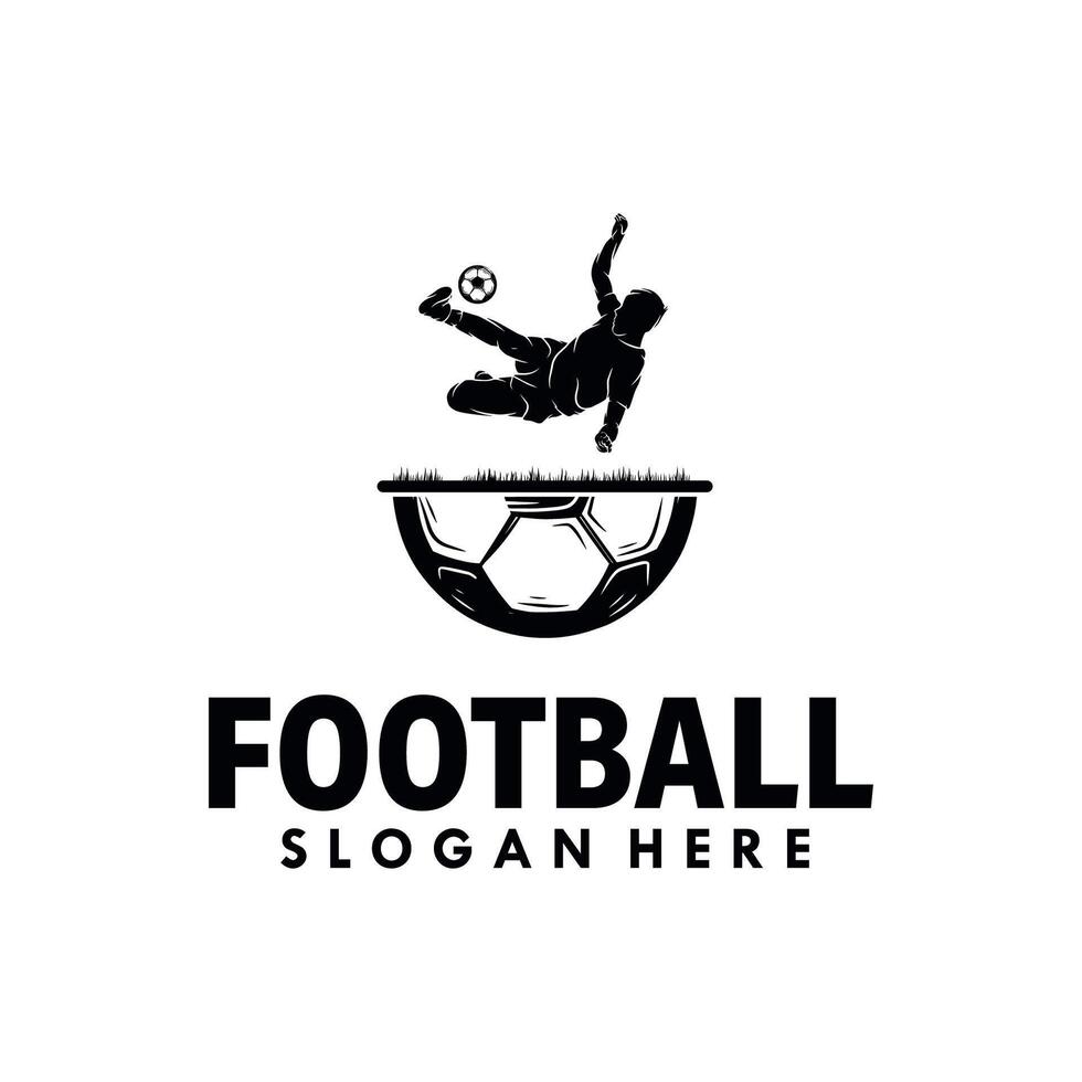fútbol fútbol americano logo diseños plantillas vector