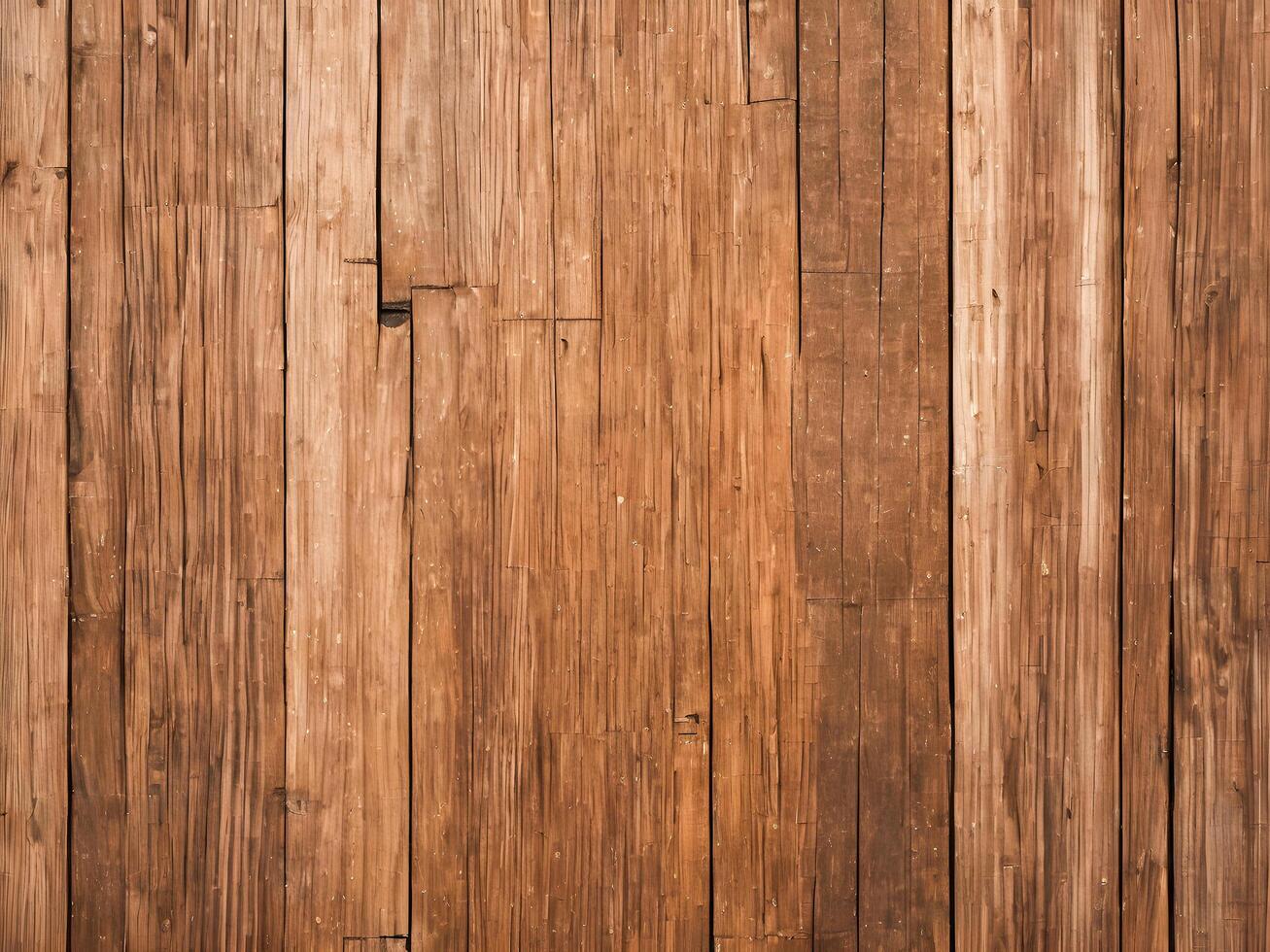 AI generated Old wooden background or texture. Abstract background of old wooden planks photo
