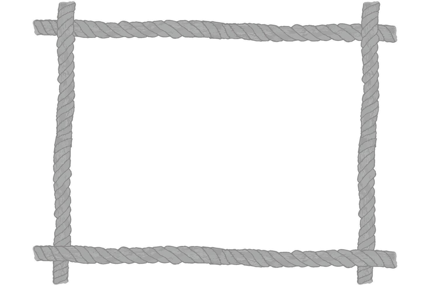Ropes Border Vector