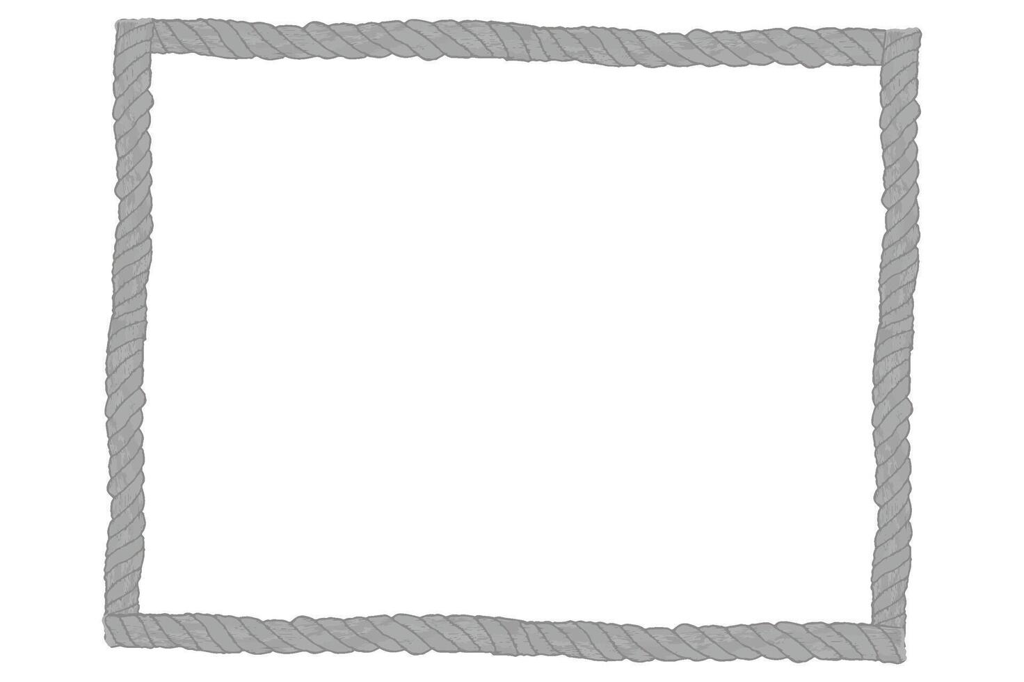 Ropes Border Vector