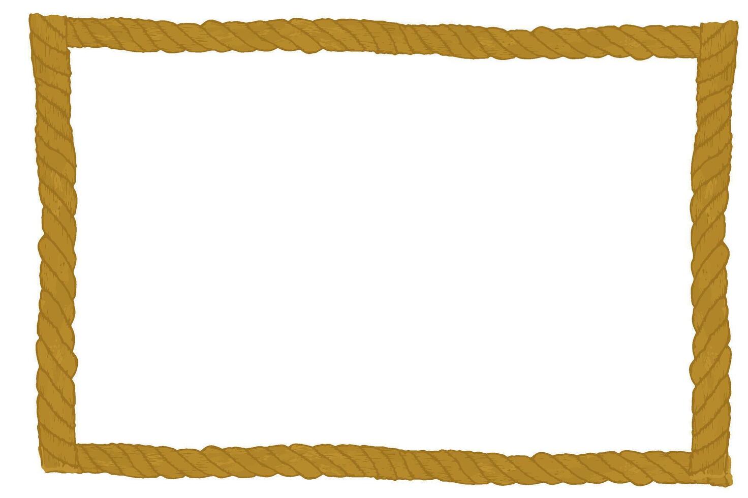 Ropes Border Vector