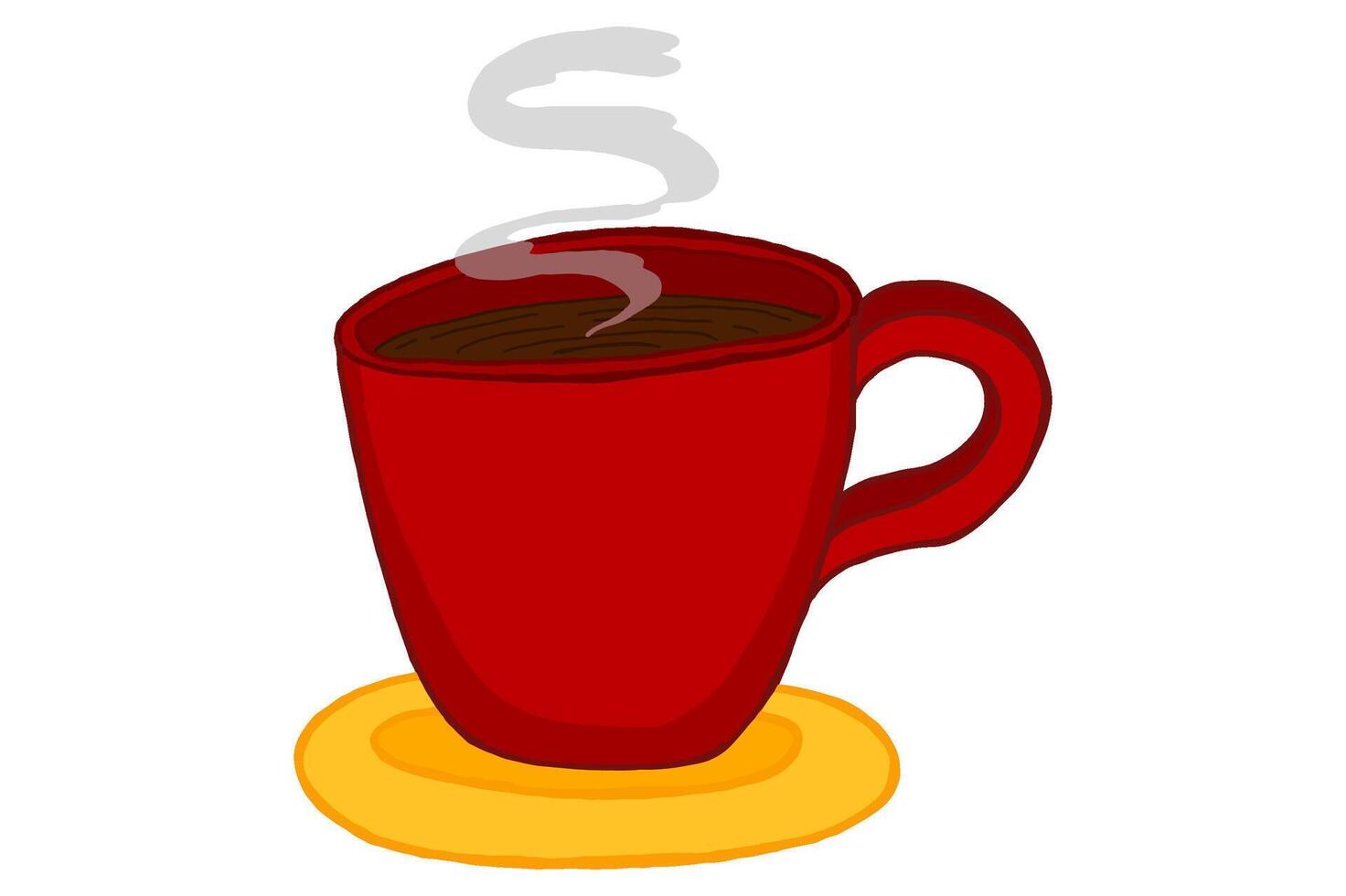A Cup of Coffee Vector