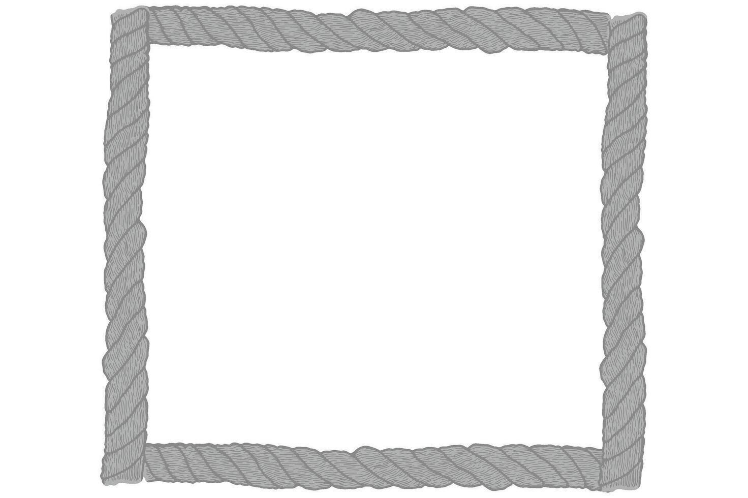 Ropes Border Vector