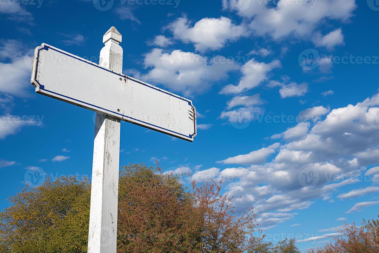 ai generado Derecha señalando blanco blanco dirección firmar foto