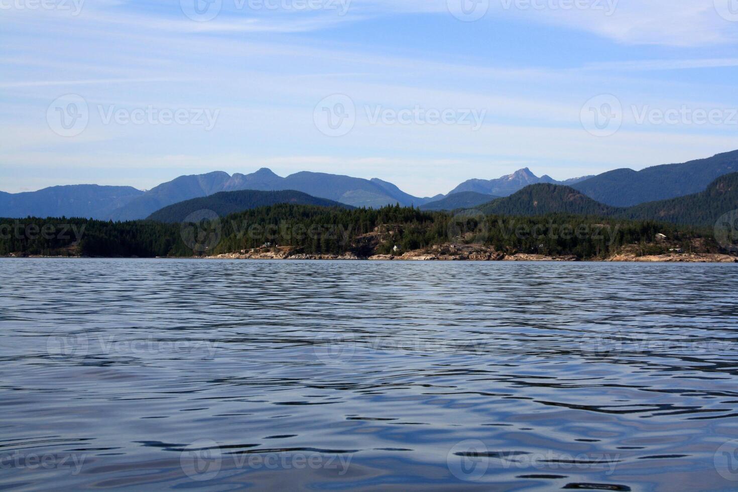 Sunshine coast of British Columbia, Canada photo