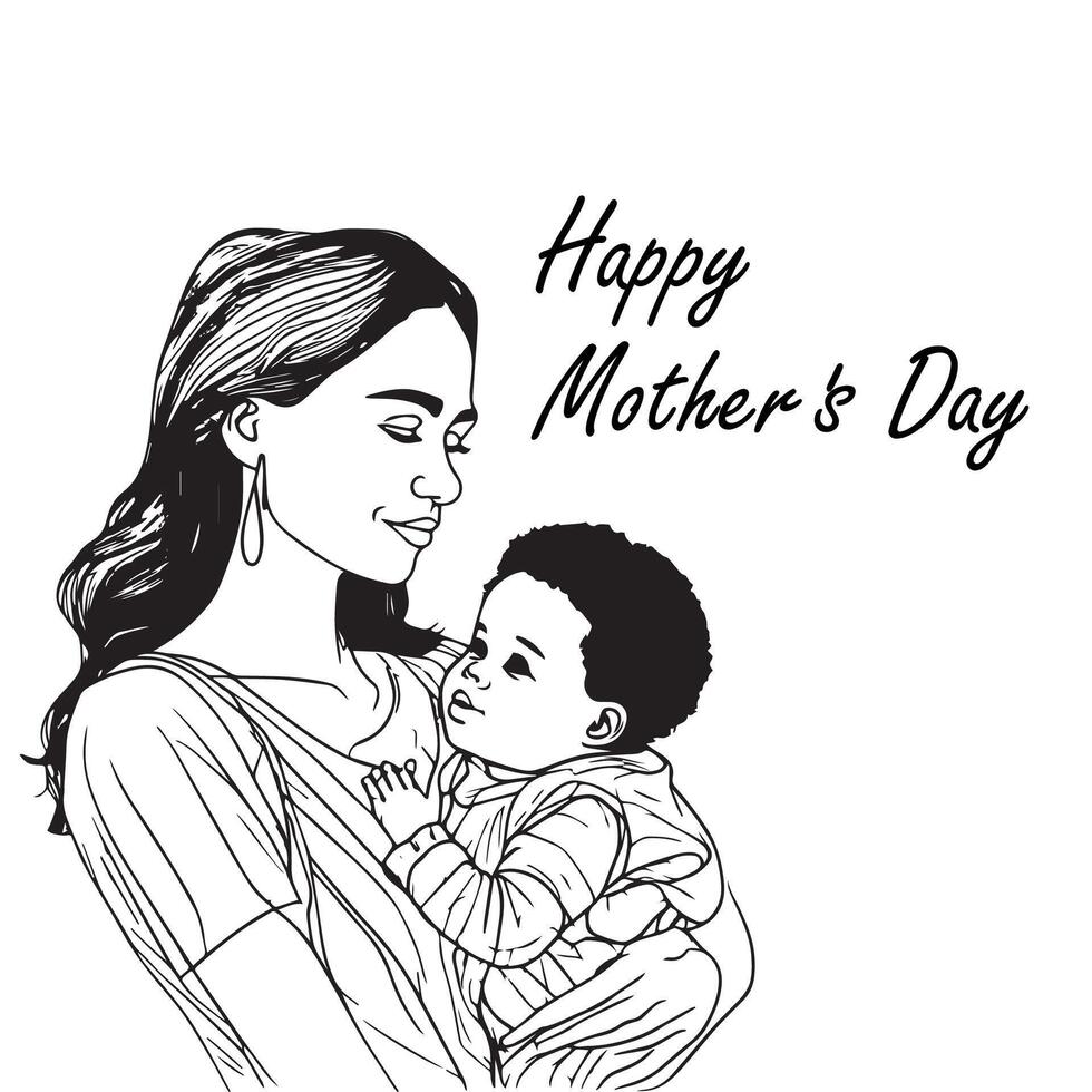 Happy Mother's Day vector