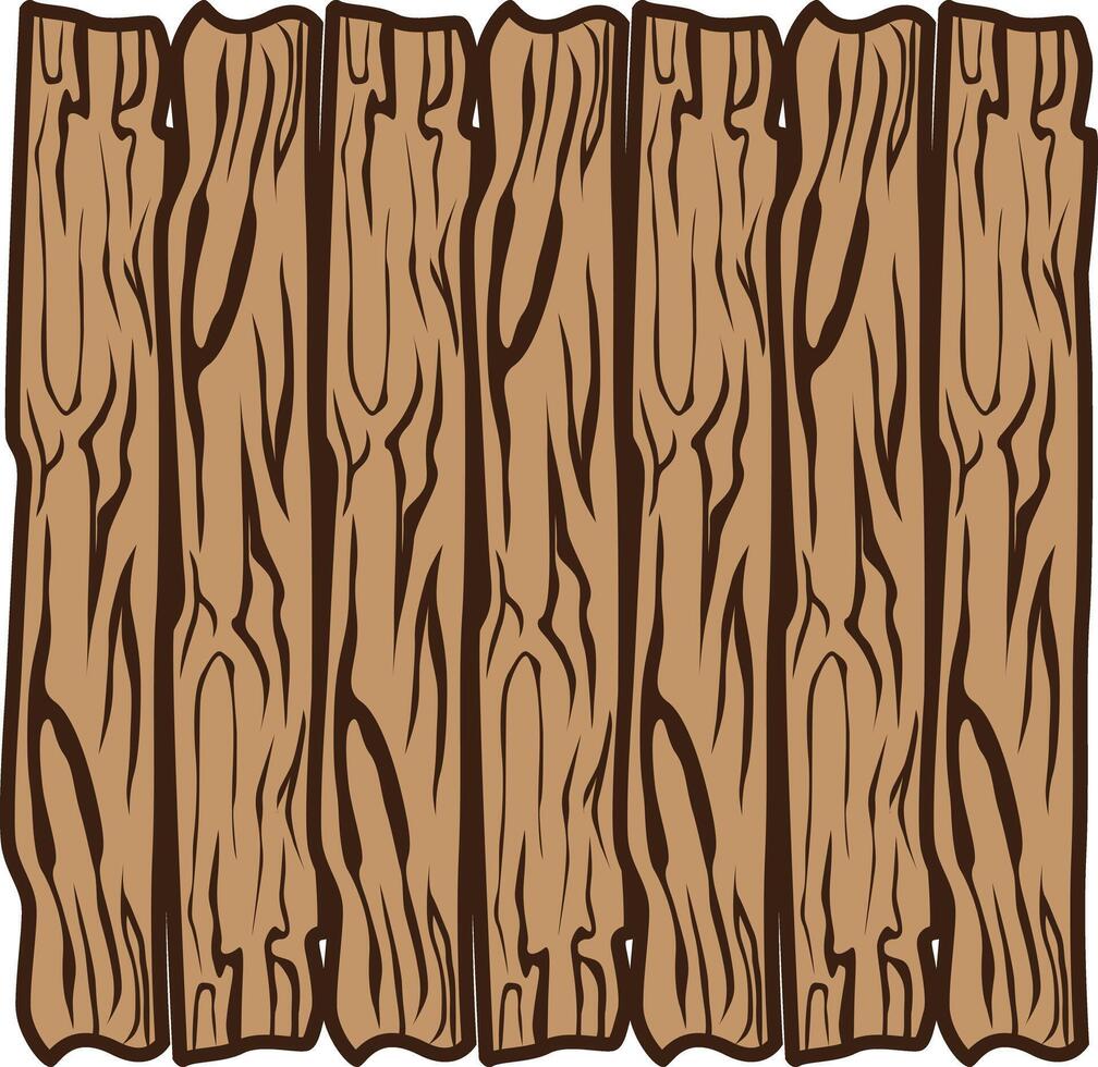 Vector wood texture