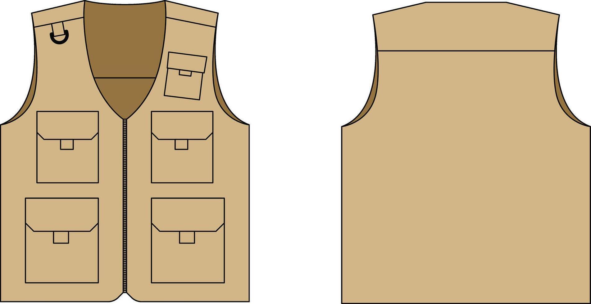 Safari Vest Vector Art, Icons, and Graphics for Free Download