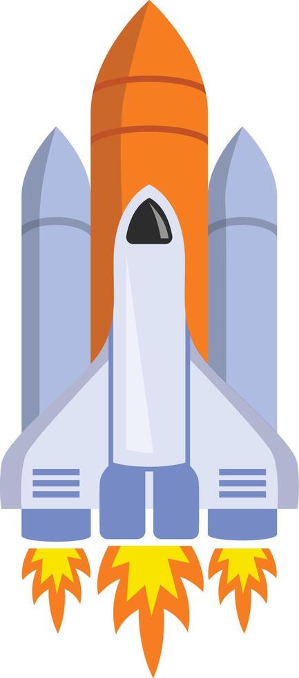 Space Shuttle Launch vector icon