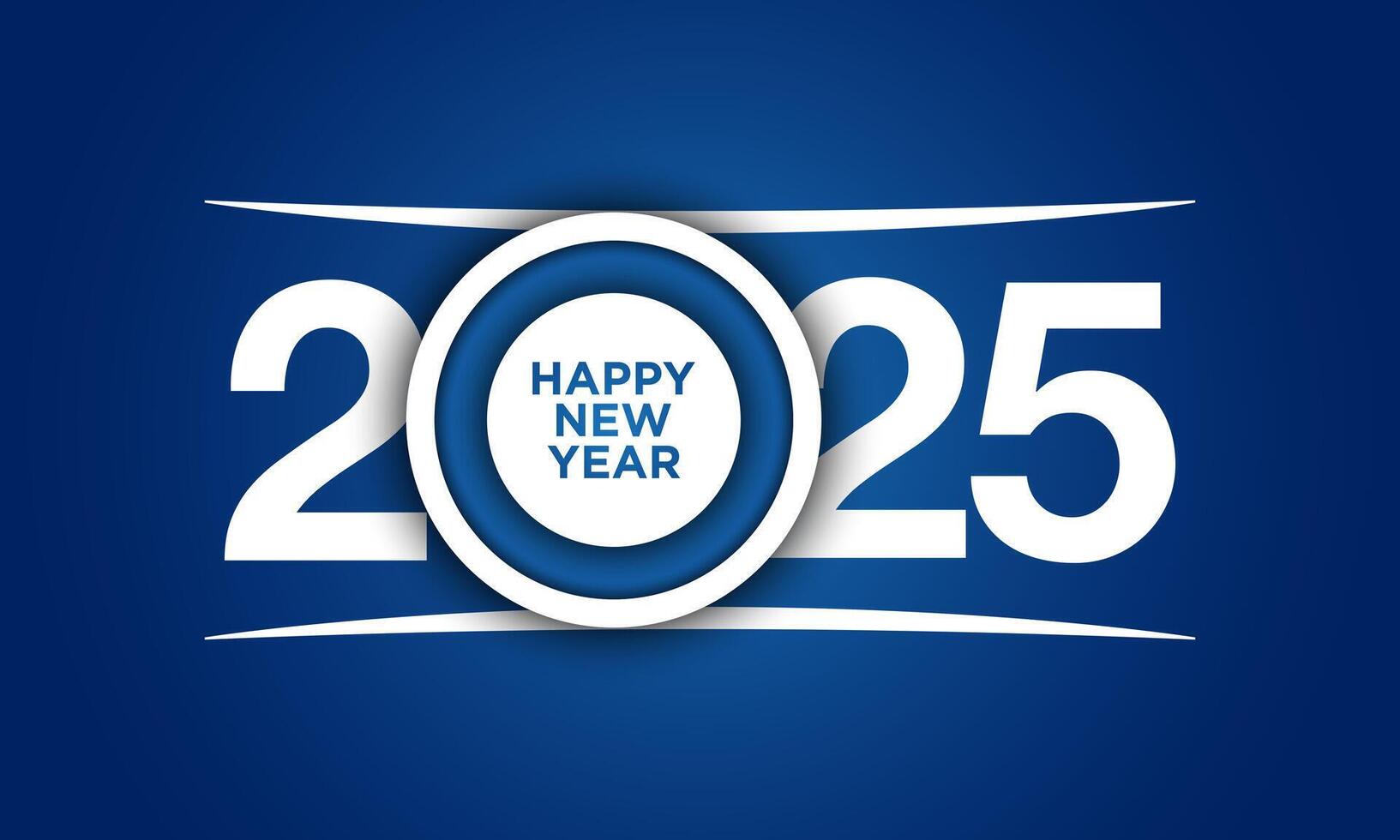 2025 contento nuevo año antecedentes diseño. vector