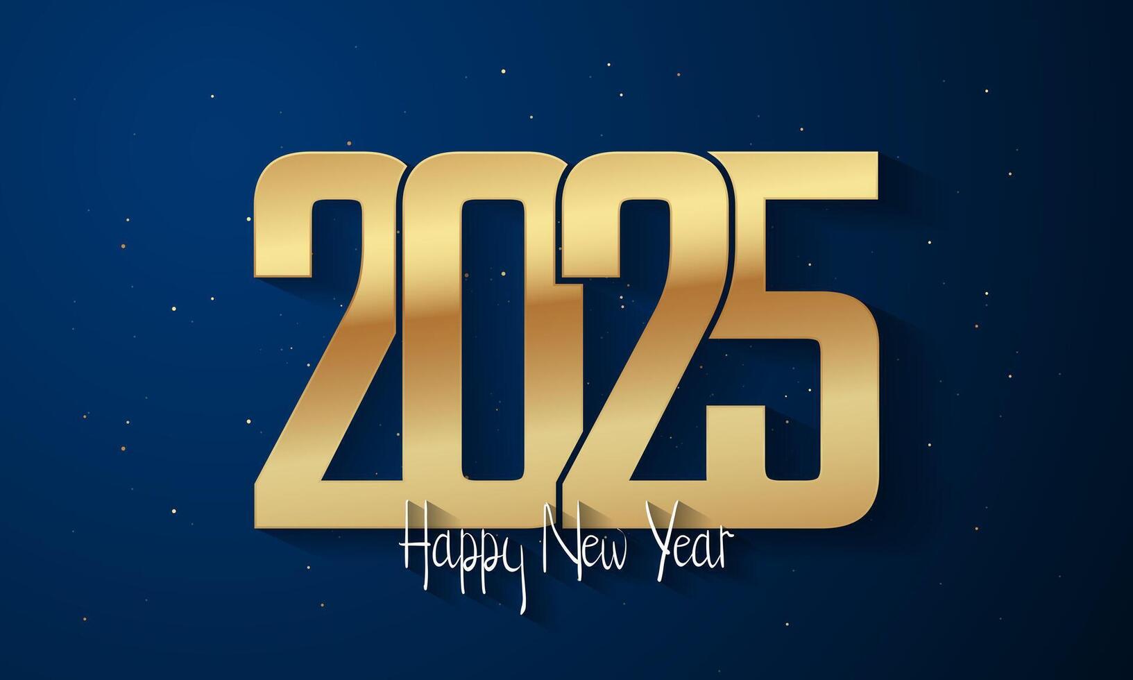 sencillo y elegante 2025 nuevo año víspera fiesta antecedentes diseño. vector