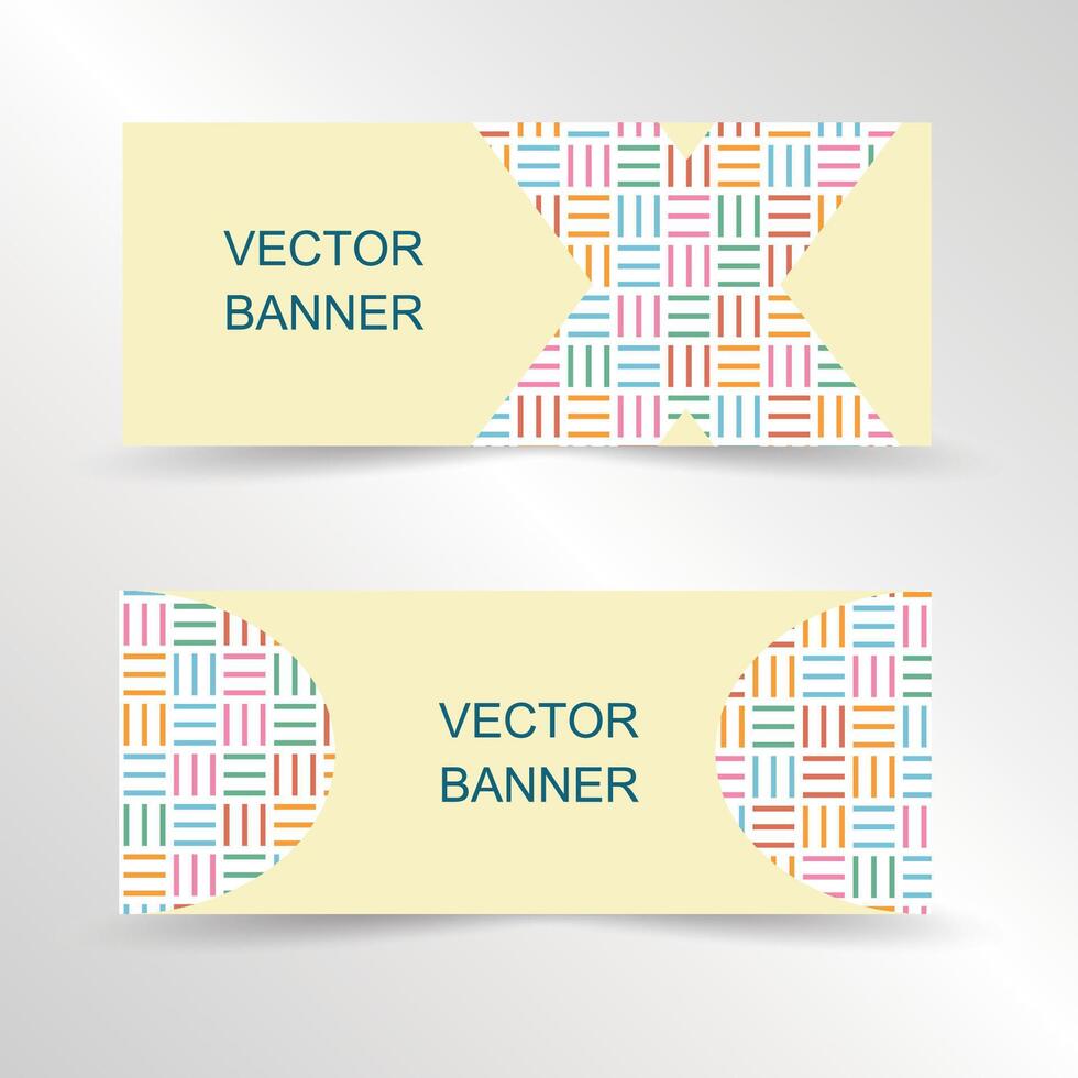 abstract visit card, front and back side, vector illustration