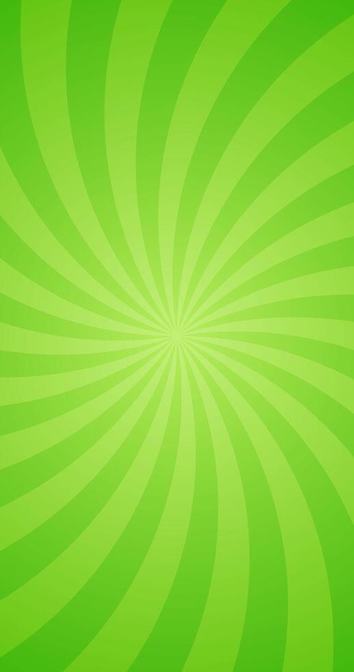 Groovy Swirl Sunbeam Pattern In Blank Vertical Vector Plain Background