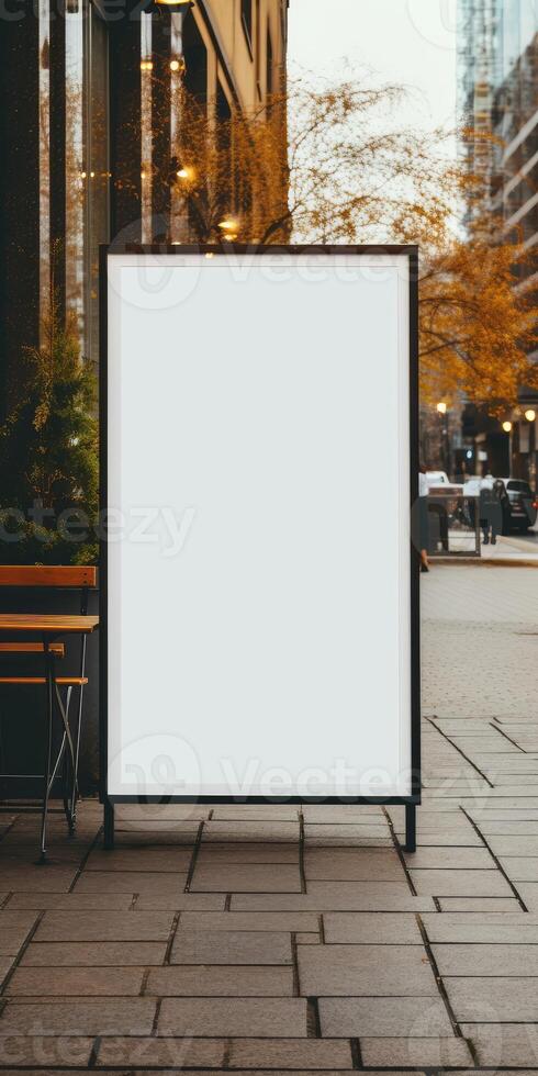 ai generado de cerca Bosquejo en un ciudad calle. generativo ai foto