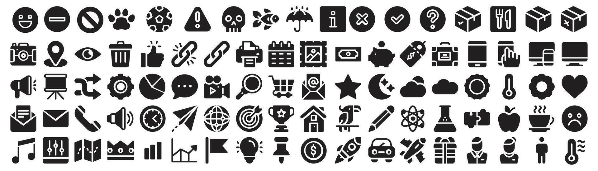 Vector icon pack, eps 10