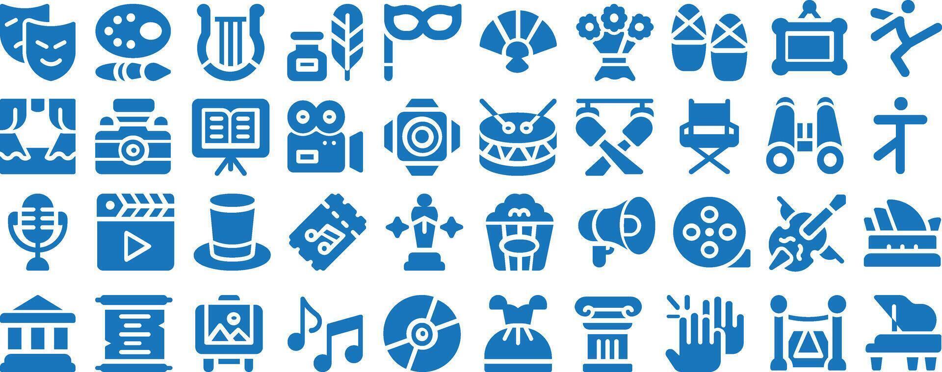 Performance line icons set. eps 10 vector