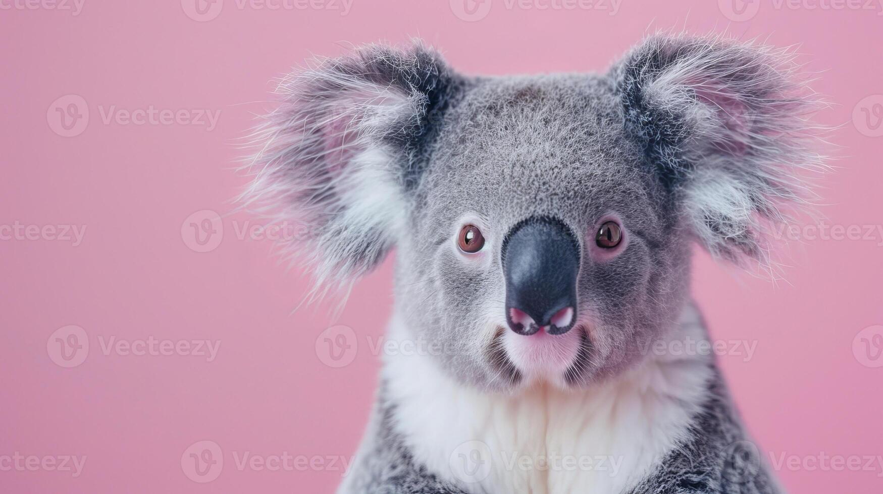 ai generado un coala en un pastel antecedentes aislado foto