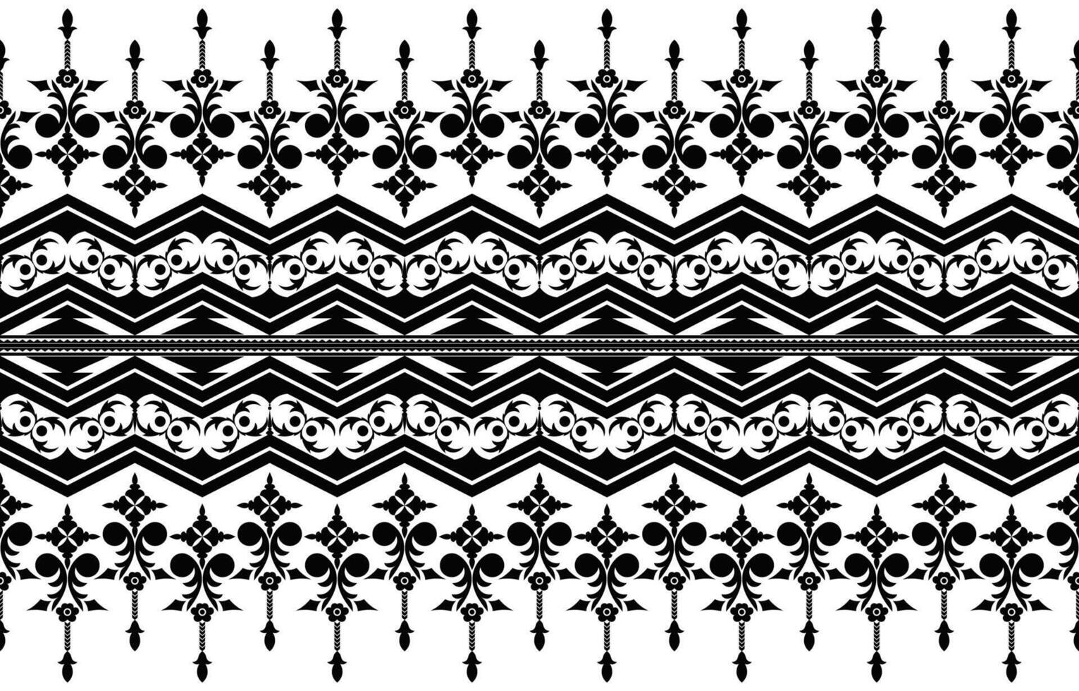 seamless ethnic pattern design.ethnic oriental ikat pattern traditional Design.ethnic oriental pattern traditional Design for background,carpet,clothing,wrapping,fabric,embroidery vector