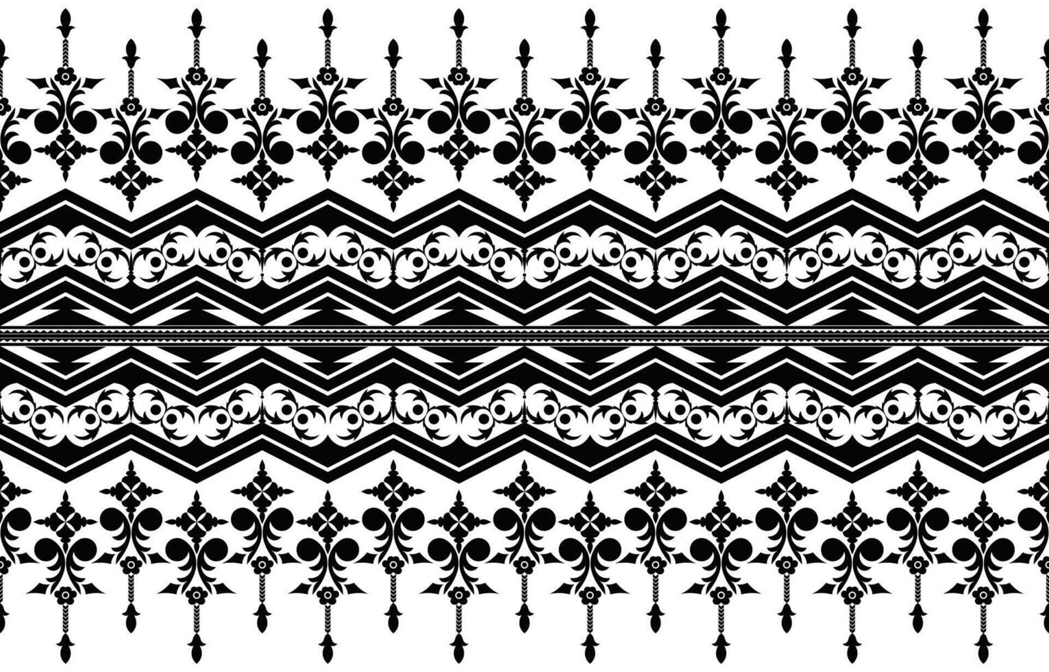 seamless ethnic pattern design.ethnic oriental ikat pattern traditional Design.ethnic oriental pattern traditional Design for background,carpet,clothing,wrapping,fabric,embroidery vector