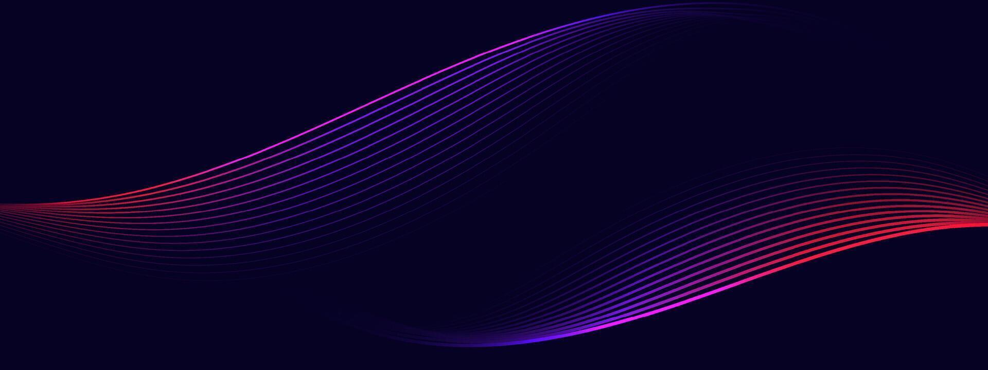 Abstract background with flowing lines. vector