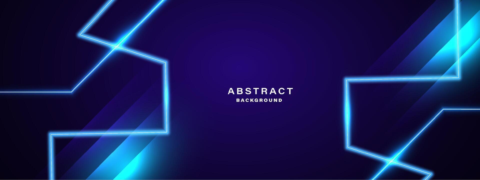 Abstract glowing neon lights background vector