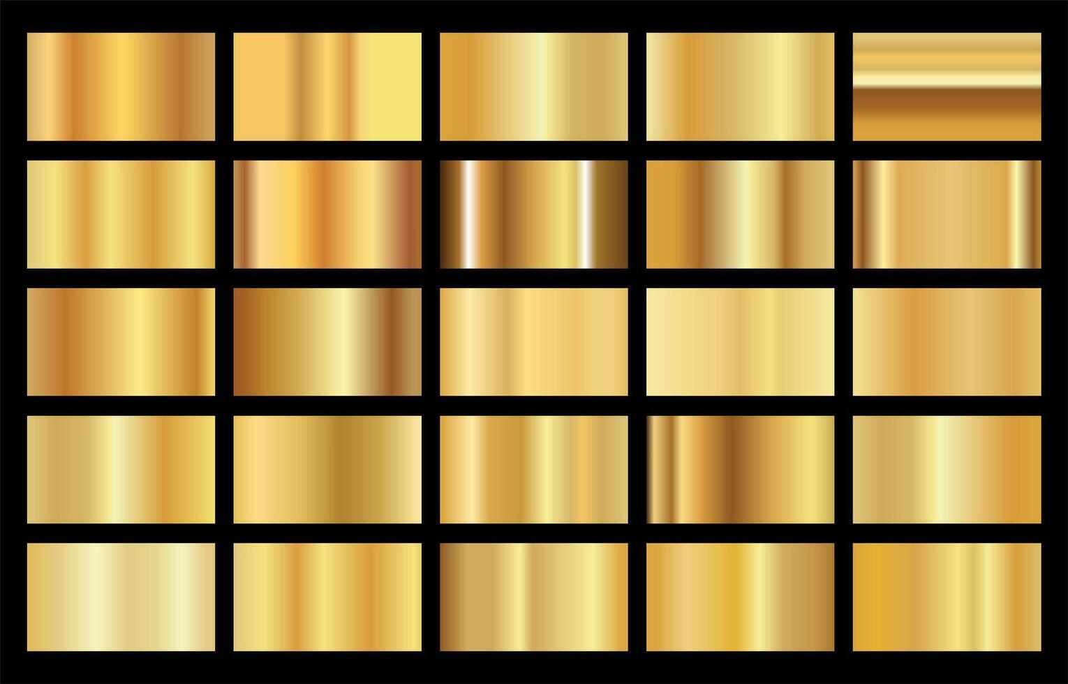 Realistic gold background texture illustration collection vector