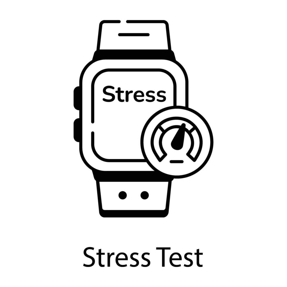 reloj inteligente caracteristicas lineal íconos vector