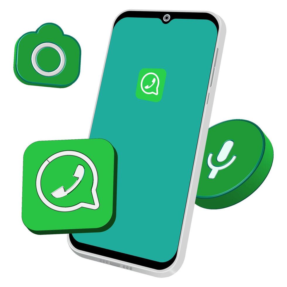 whatsapp es el más popular mensajería aplicación en el mundo vector